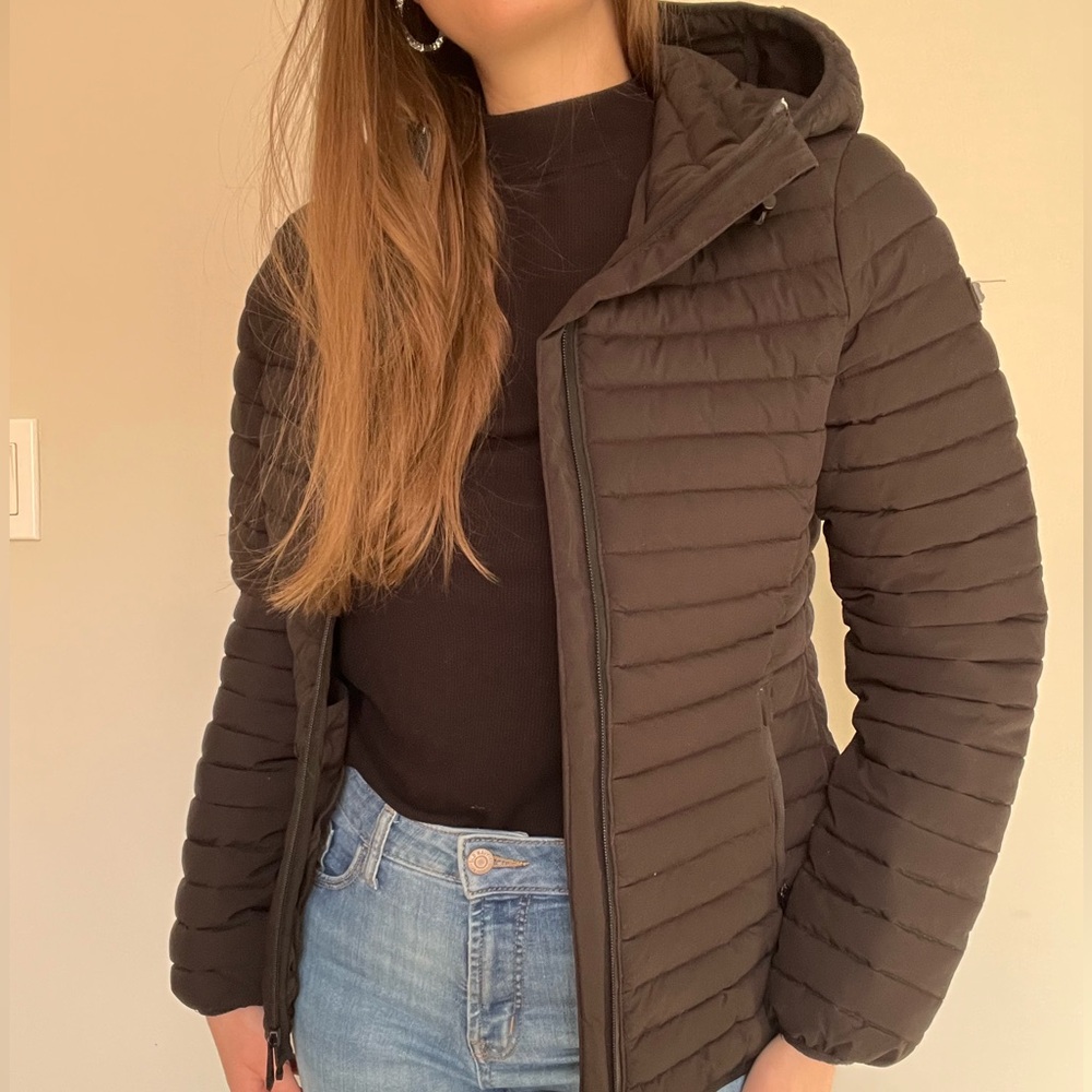 BCBGMaxAzria Women's Puffer Jacket - Black